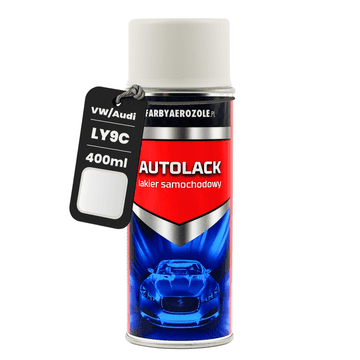 LY9C Vw Audi (Ibis bijela) boja u spreju za automobile 400ml
