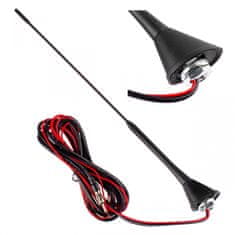 AMIO Automobilska antena od 40 cm s pojačalom ANT08 -01511