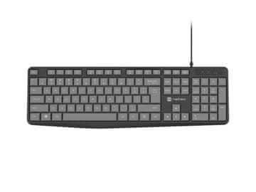 Natec Klavijatura natec nautilus us usb, crno-siva