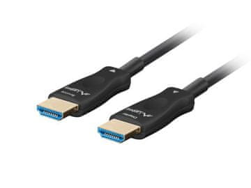 Lanberg Kabel HDMI Lanberg M/M v2.1 10m 8k crni optički aoc