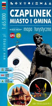 općina Czaplinek 1:65.000. Turistička karta. EKO-KARTA