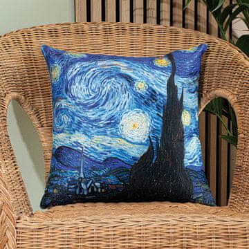 Zvjezdana noć - Ukrasna jastučnica - 40x40 cm