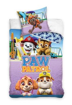 Carbotex Dječji set posteljine 140x200 Paw Patrol psi pamuk