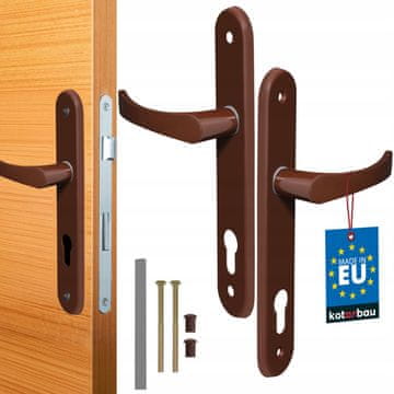 Kvaka za vrata, duljina: 90 cm, aluminijski uložak: bronca