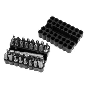 Set bitova 25 mm, s magnetskim držačem 60 mm, 33 komada.
