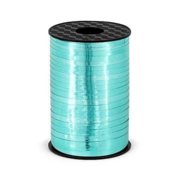 PartyDeco Plastična traka, Tiffany tirkizna, metalizirana, 5mm/225m