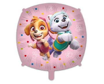 Procos Paw Patrol Pink Skye Everest folija balon s utegom, 46 cm
