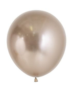 em Reflexni lateks baloni boje šampanjca 45 cm, 15 kom.