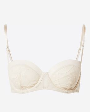 Calvin Klein bež čipkasti grudnjak 80B 1A5F5_C* 80B 1_5 TIA