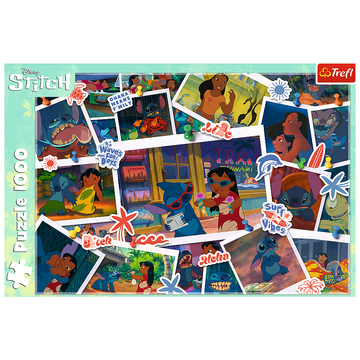 Trefl 10882 Slagalica 1000 - Lilo i Stitch - Slatke uspomene