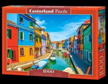 Castorland Slagalica 1000 dijelova C-105250-2 Burano Colors, Italija