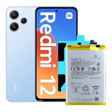 Baterija akumulator za Xiaomi Redmi 12 BM5R 4900 mAh i montažna traka
