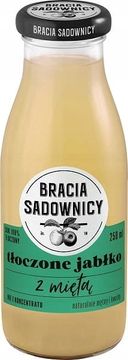 Bracia Sadownicy prešani sok od jabuke s mentom 250 ml