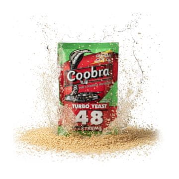 BE Coobra Turbo kvasac 48 Extreme za mješavine s 21% alkohola