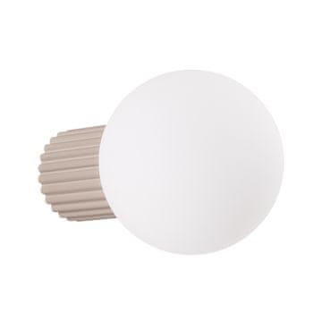Sollux Zidna svjetiljka Halo IP44 1 G9 taupe ALU SL.1742
