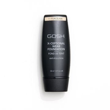 Gosh GOSH X-CEPTIONAL WEAR FOUNDATION Podloga prekrivna - 11 PORCELAIN 30 ml