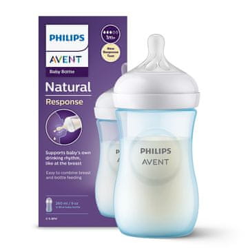 AVENT SCY903/21 Bočica Natural Responsive Plava 260 ml