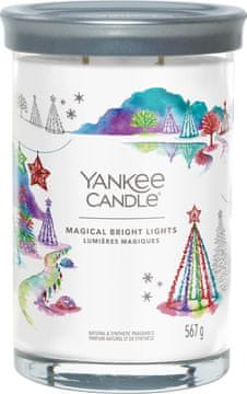 Yankee Candle Čarobna jarka svjetla - Signature - Svijeća s dvostrukim fitiljem Tymbler