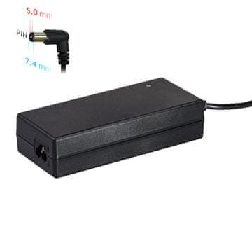 Akyga AK-ND-46 HP adapter za napajanje prijenosnog računala 18,5 V 6,5 A 120 W 7,4 x 5,0 mm + pin