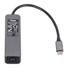 Akyga Hub USB C / 3x USB 3.1 / RJ45 AK-AD-66 adapter s Ethernet mrežnom karticom