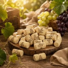 BE 100x Aglomerirani čepovi za vino 23x38 čepova za boce likera