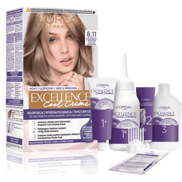L’Oréal L'Oréal Excellence Cool boja za kosu 8.11 Ultra pepeljasto svijetlo plava