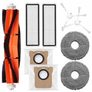 Set za Xiaomi Mi Robot Vacuum S10 + X10+ X20+ filtere, četke, mopove, vrećice