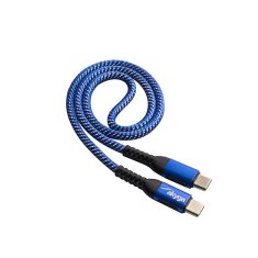 Akyga AK-USB-36 USB-C kabel Pleteni USB kabel 100W E-Mark PD QC 0,5 m 480 Mb/s