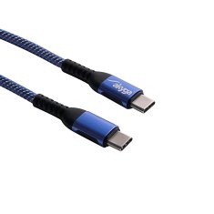 Akyga AK-USB-36 USB-C kabel Pleteni USB kabel 100W E-Mark PD QC 0,5 m 480 Mb/s