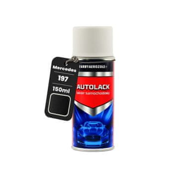 Mercedes Benz 197 Obsidanschwarz Met. crna boja za automobile u spreju 150ml