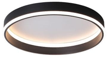 Rotundo - stropna svjetiljka 40 cm okrugla LED 28 W moderna minimalistička crna