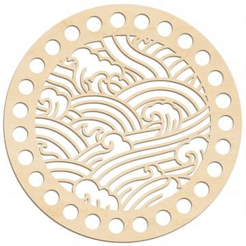 DE Dno heklane torbe OKRUGLO 15 cm Osnova Okruglo dno heklane torbe