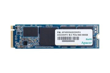 Apacer Disk ssd Apacer AS2280P4 512GB M.2 2280 PCIe Gen3 x4 NVMe (2100/1500 MB/s) 3D TLC