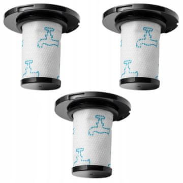 3x filter za Tefal X-Force Flex 11,6 12,6 14,6 15,6 Rowenta X-Force Flex