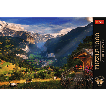 Trefl 10823 Puzzle 1000 Premium Plus - Foto Odiseja: Svjetionik List, Njemačka