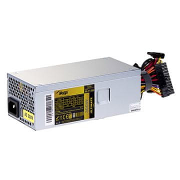 Akyga napajanje TFX 300W 80+ APFC P4 P8 4+4pin 3x SATA Molex ventilator 8cm