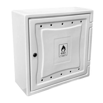 Poklopac plinomjera Izrađen od plastike 250*600*600MM bez plastike, bež - DG P60*60BG