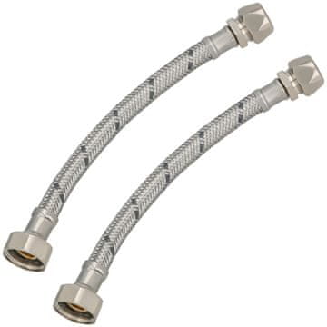Fleksibilni priključak 3/8” 1/2” za stezni sustav, 20 cm, set od 2 komada