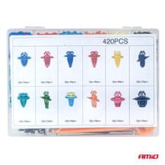 AMIO Set autokopača, iglica i izvlakača 420+15 kom -04744