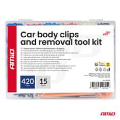 AMIO Set autokopača, iglica i izvlakača 420+15 kom -04744