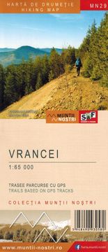 Vranceiske planine 1:65 000. Turistička karta MN29. Schubert i Franzke
