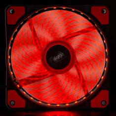 Akyga AW-12E-BR 120mm Molex 12V 33 LED crvena tiha ventilator za računalo