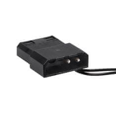 Akyga AW-12E-BR 120mm Molex 12V 33 LED crvena tiha ventilator za računalo