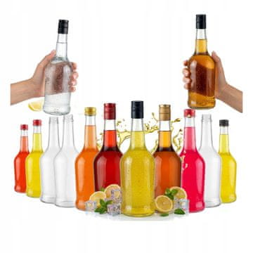 BE 40x Napoleon boca 500ml čaša za alkohol, likere, votku, sok od 0,5l