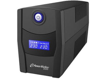 PowerWalker UPS Power Walker Line-Interactive 800VA STL FR 2xPL USB RJ11/45 in/out, neprekidni izvor napajanja