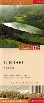 Planine Cindrel 1:50 000. Turistička karta MN23. Schubert i Franzke