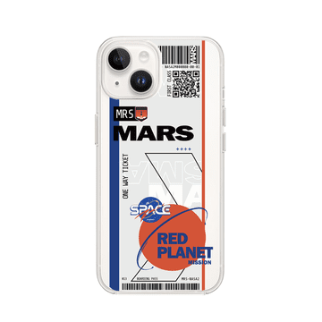 Futrola za iPhone 13 Mini, prozirna, fleksibilna silikonska, Ticket to Mars