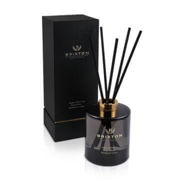 BRIXTON Difuzor mirisa u staklu sa štapićima brixton 500 ml amber & black fig homms