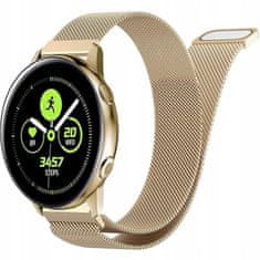 Remen za sat Huawei Watch GT 4 5 6 41mm classic elegant 18mm, pasek07, zlatni