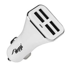 Akyga AK-CH-09 Auto punjač 4x USB 5V / 6.8A za 12-24V upaljač